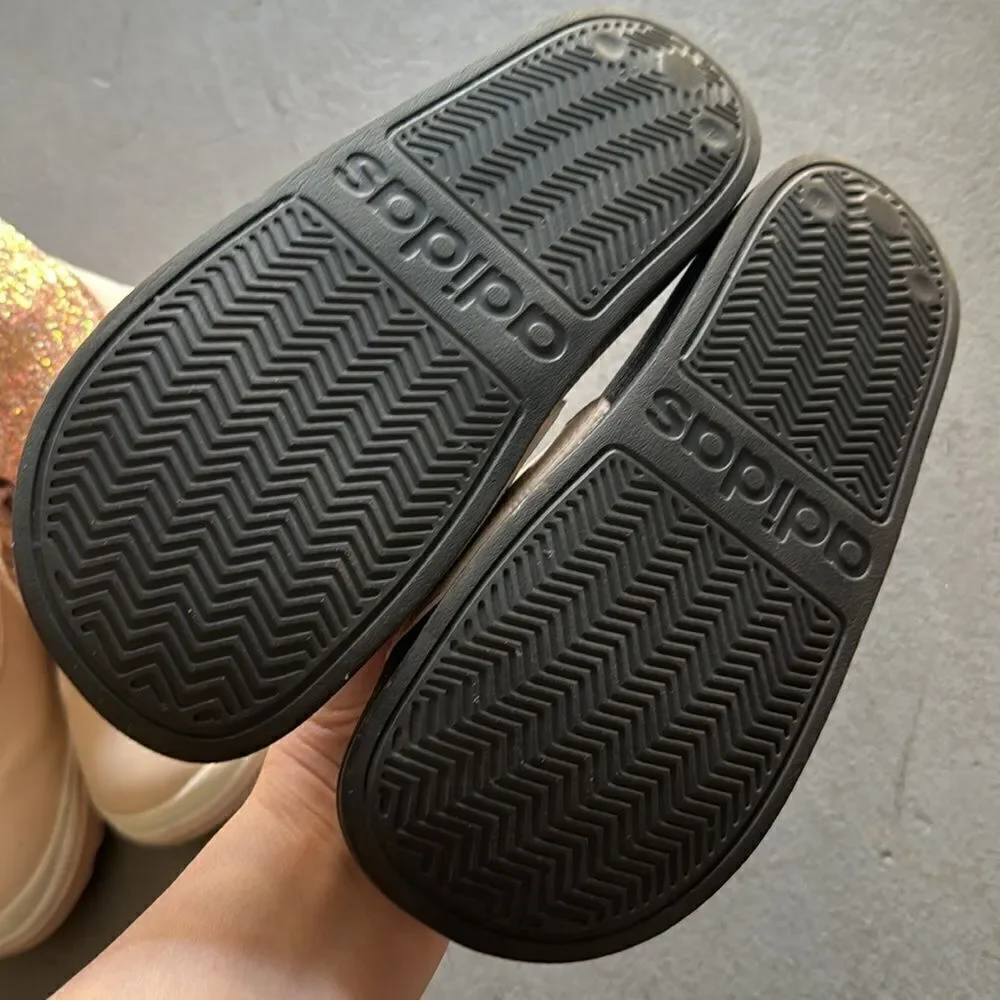 Adidas girl flats